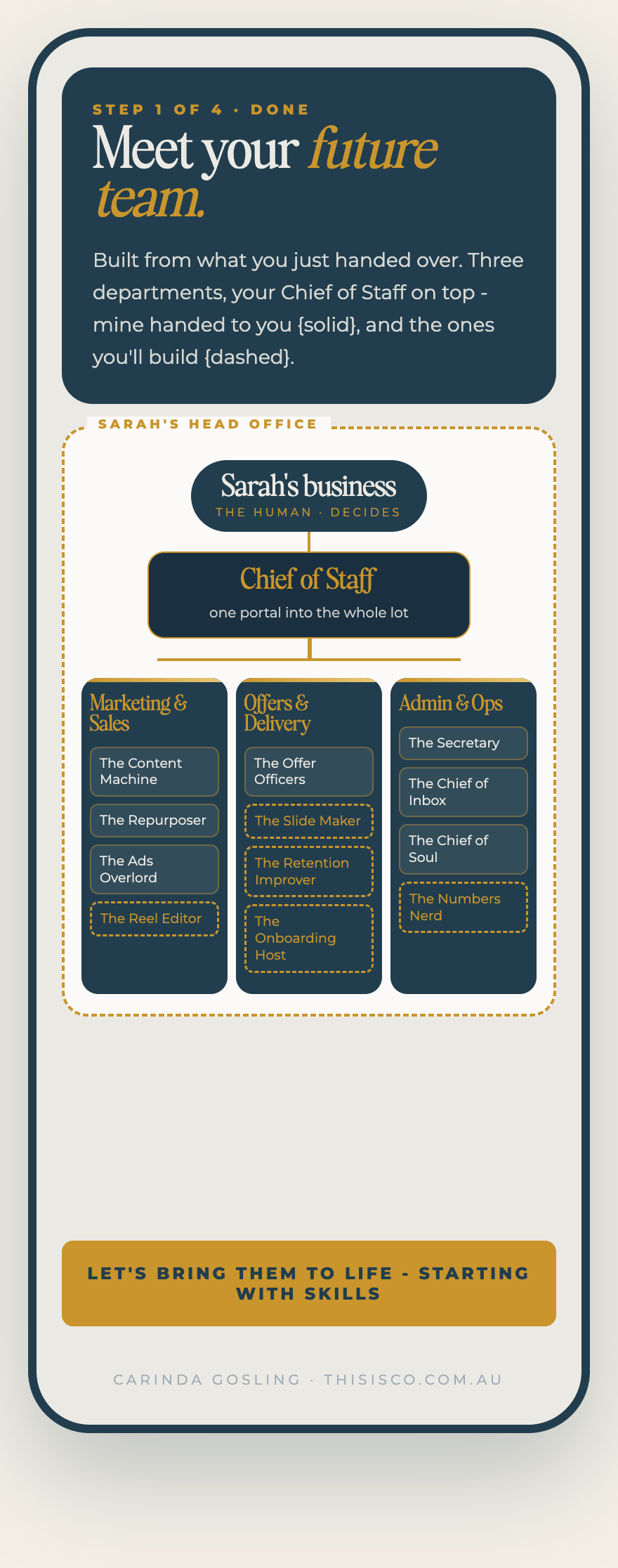The AI Advantage HQ - screen 2