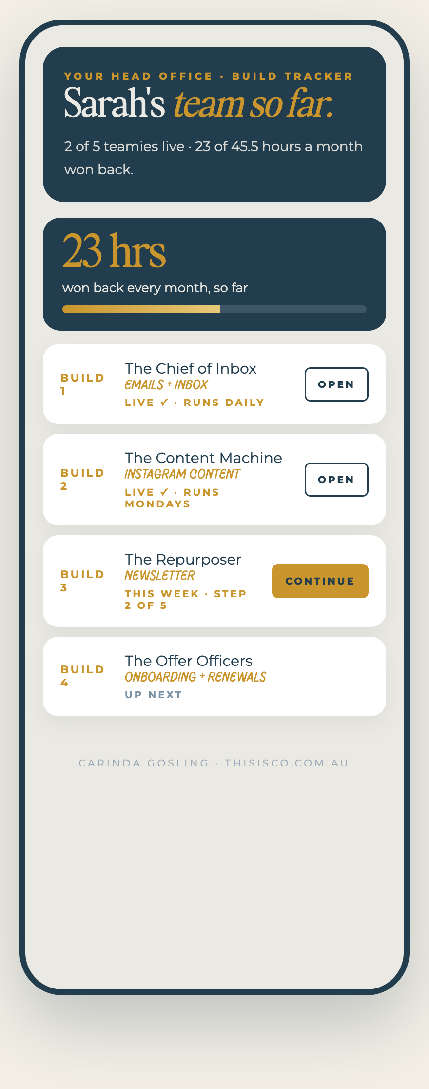 The AI Advantage HQ - screen 5